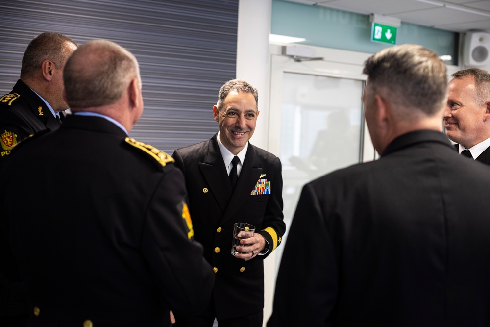 USS Gerald R. Ford (CVN 78) Conducts Key Leader Engagement in Oslo, Norway