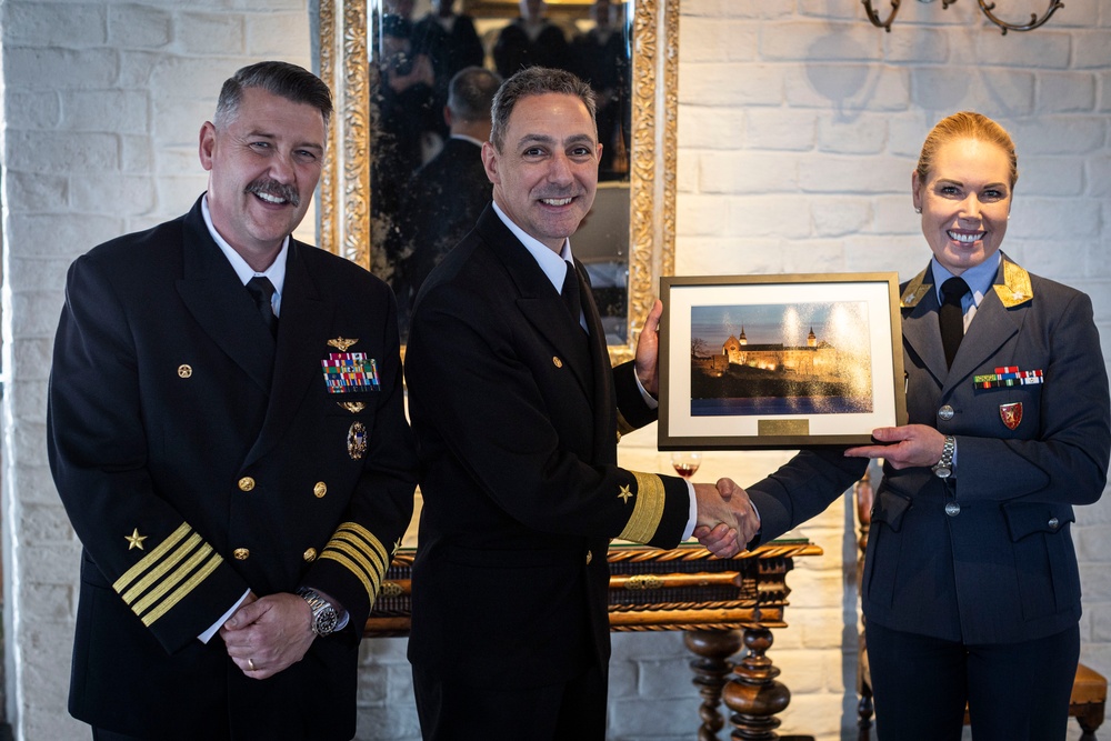 USS Gerald R. Ford (CVN 78) Conducts Key Leader Engagement in Oslo, Norway