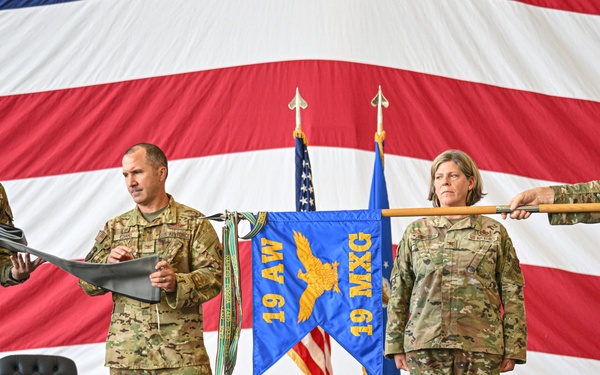 19th AW inactivates OG and MXG, honors storied legacy