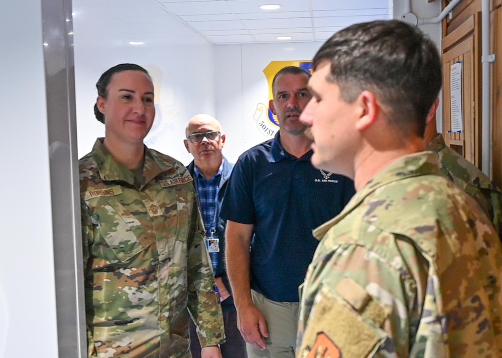 Upgraded locker rooms open at RAF Fairford fitness center