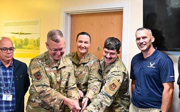 Upgraded locker rooms open at RAF Fairford fitness center