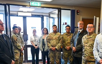 Upgraded locker rooms open at RAF Fairford fitness center