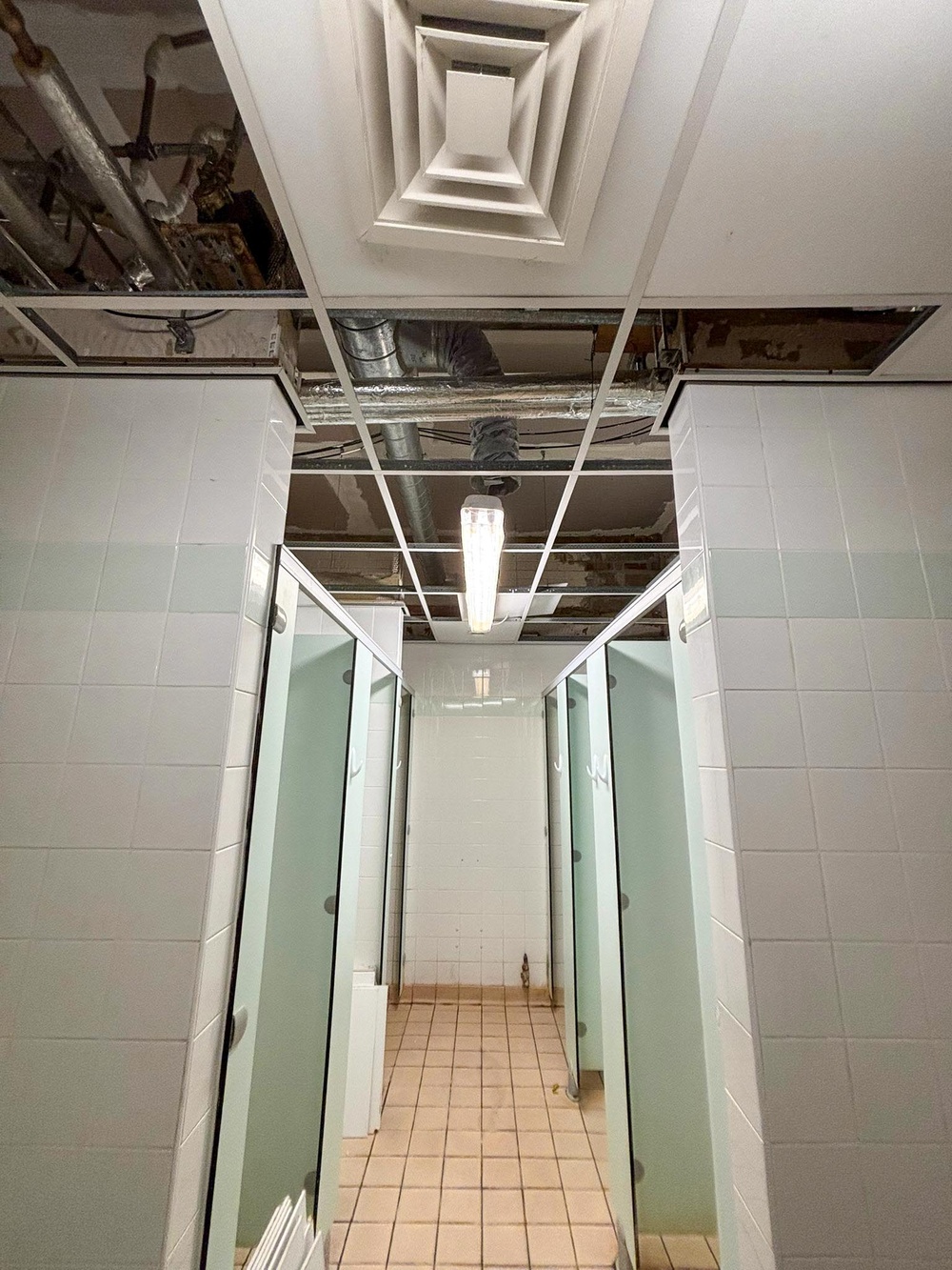 Upgraded locker rooms open at RAF Fairford fitness center