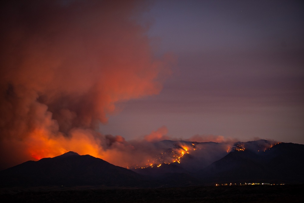 Telegraph Fire, Mescal Fire Merge