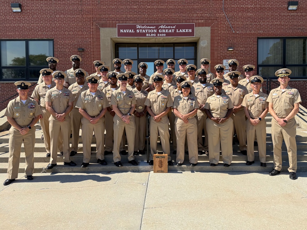 Navy Counselor Chief Gabriel Alcaraz Pinning Ceremony