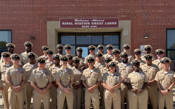 Navy Counselor Chief Gabriel Alcaraz Pinning Ceremony