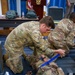 Guardsman Trains on Tourniquet Application