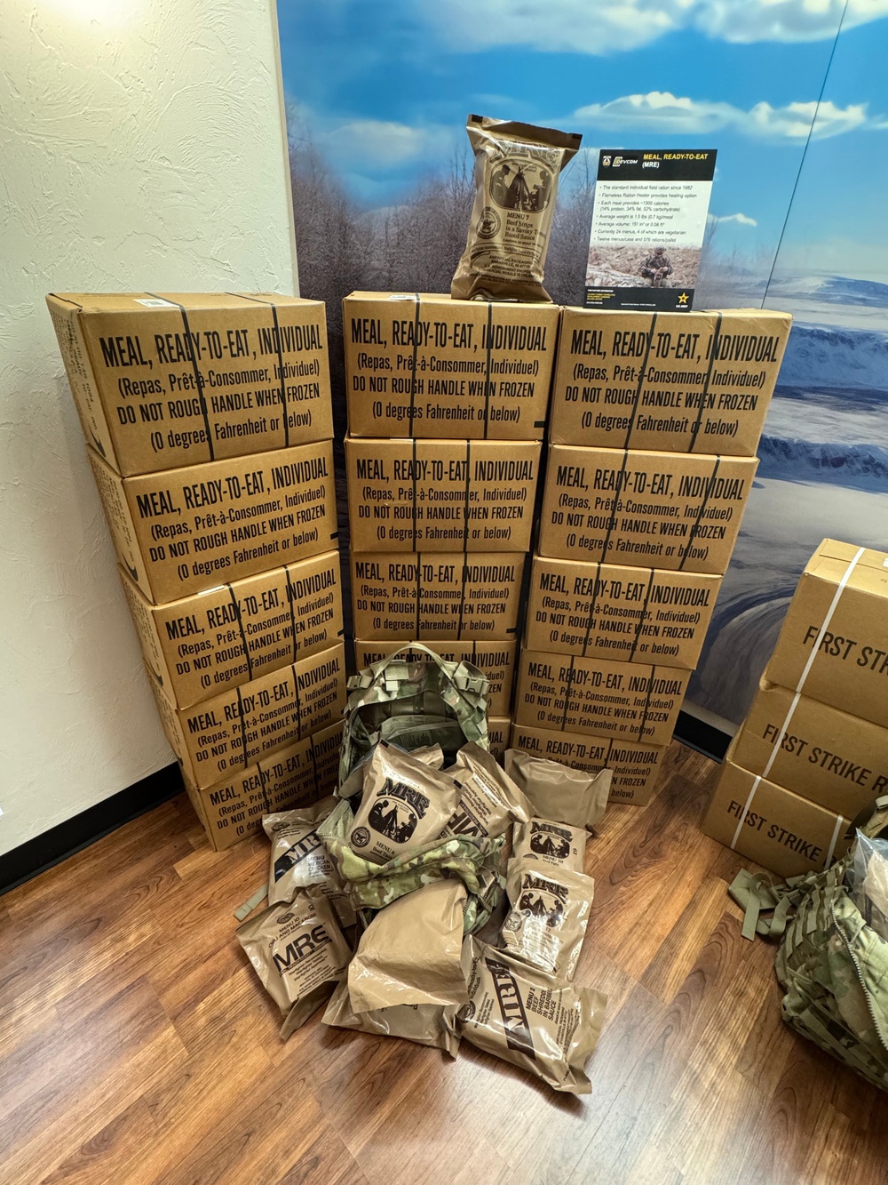 MRE meals ready to eat