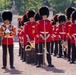 Fife and Drum Corps performs at Buckingham Palace Changing of the Guard
