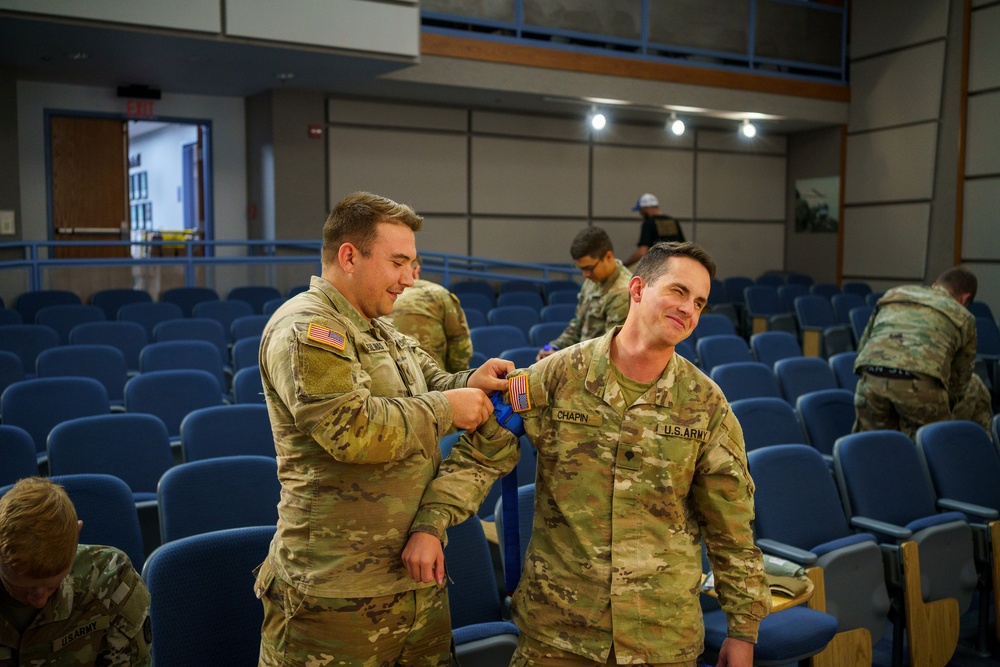 Guardsmen Training on Tourniquet Application Techniques