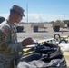 JTF-SB Soldiers stage equipment at Fort Bliss for southern border mission
