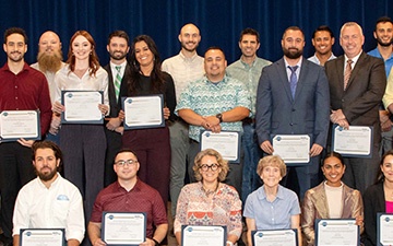 NUWC Division Newport’s Academic Degree Training Program honors 42 graduates