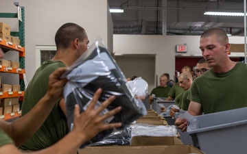 Delta Company 1st Uniform Fitting