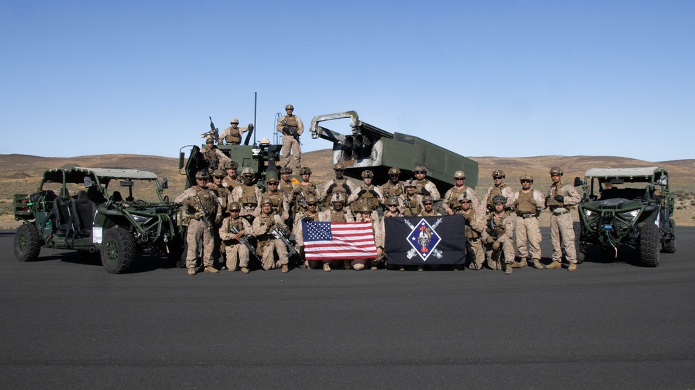 1st Bn., 11th Marines load HIMARS onto U.S. Airforce C-17 Globemaster III