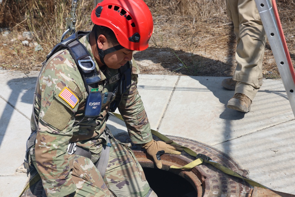 89th Military Police Brigade partners with US Border Patrol for tunnel detection training