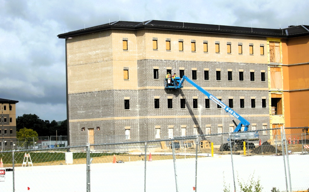 Fort McCoy’s East Barracks Project nearly 70 percent complete; work slightly ahead of schedule