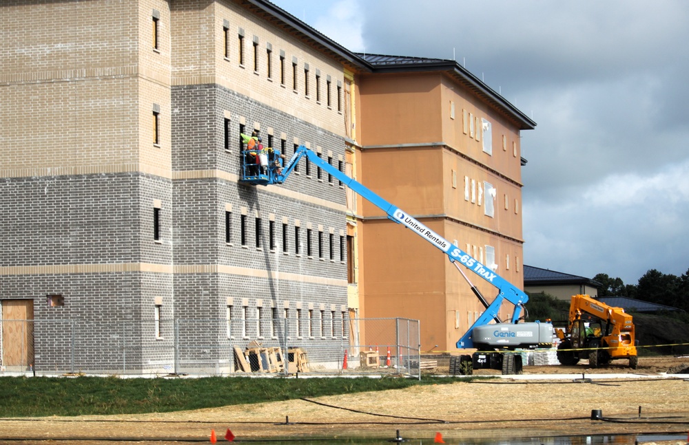 Fort McCoy’s East Barracks Project nearly 70 percent complete; work slightly ahead of schedule
