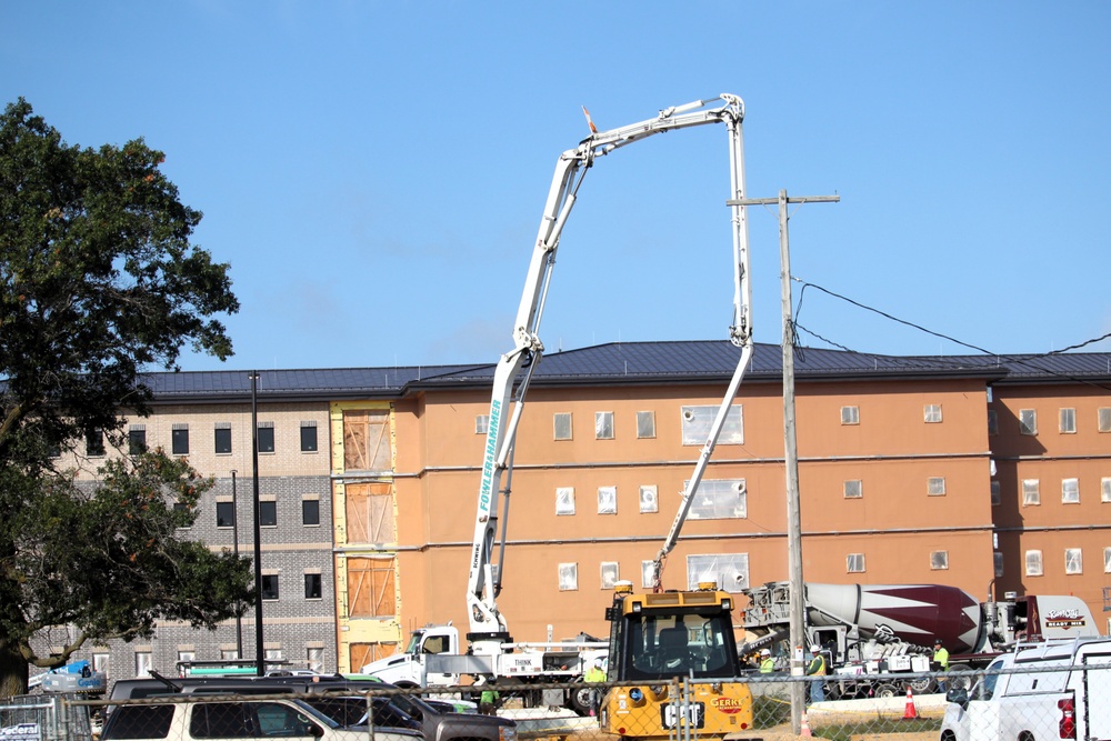 Fort McCoy’s East Barracks Project nearly 70 percent complete; work slightly ahead of schedule