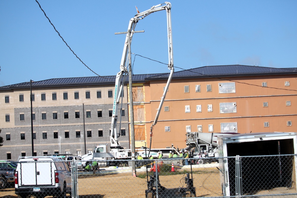 Fort McCoy’s East Barracks Project nearly 70 percent complete; work slightly ahead of schedule