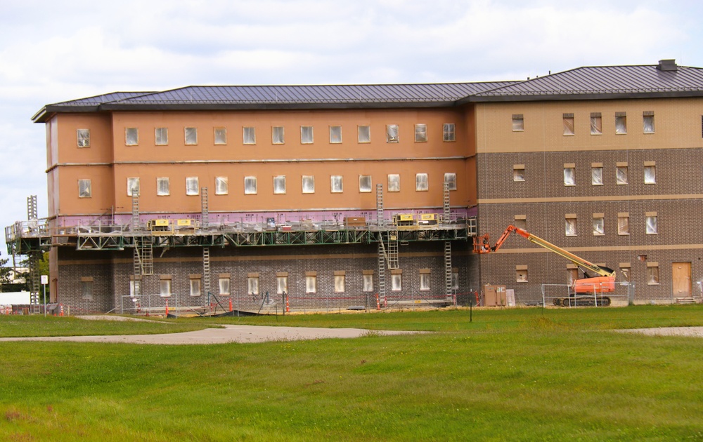 Fort McCoy’s East Barracks Project nearly 70 percent complete; work slightly ahead of schedule