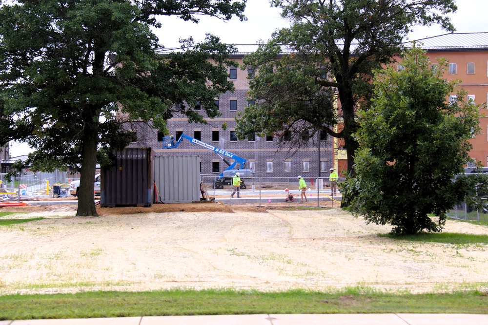 Fort McCoy’s East Barracks Project nearly 70 percent complete; work slightly ahead of schedule