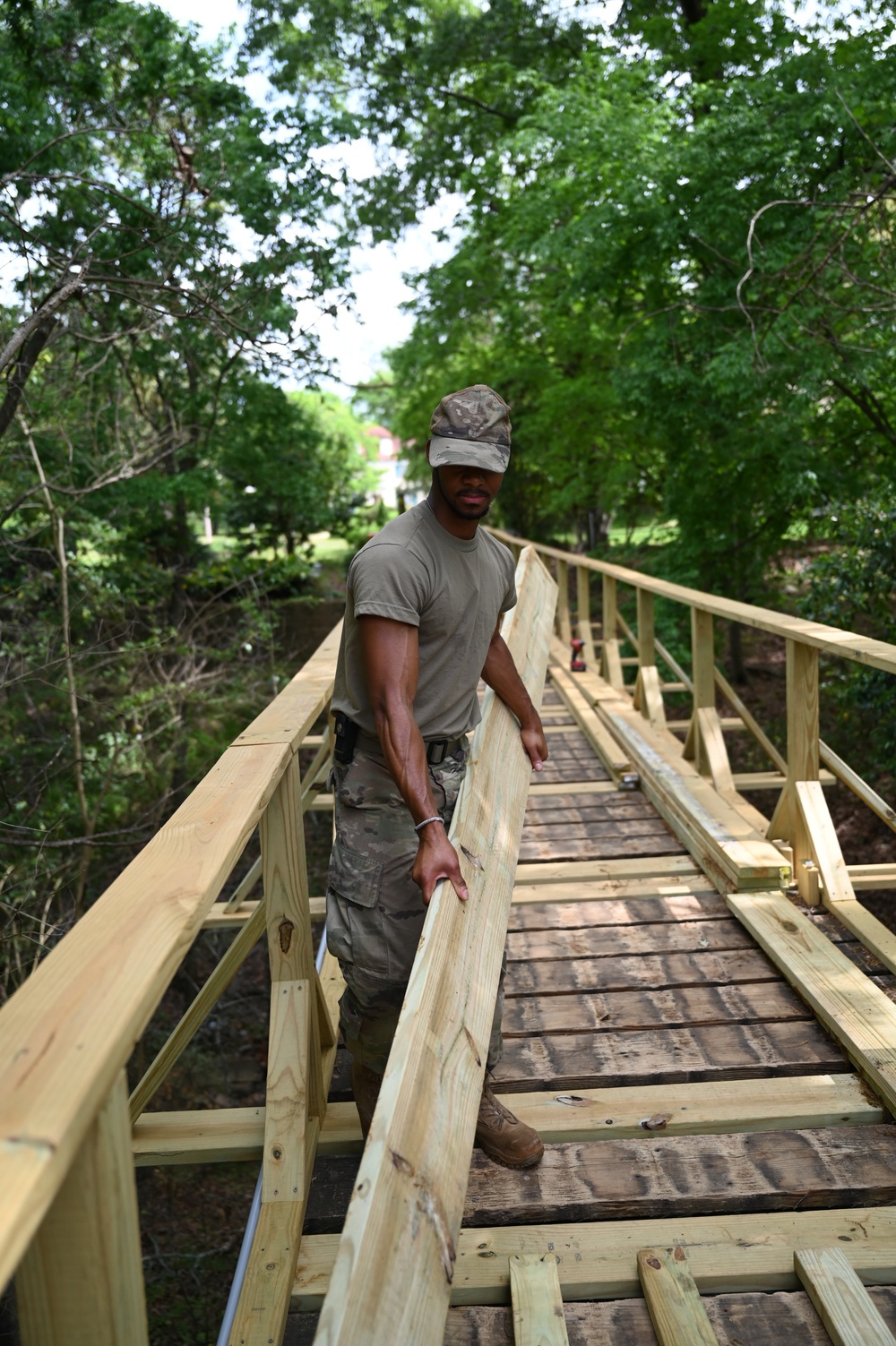 908th CES completes renovation of Havens’ Bridge