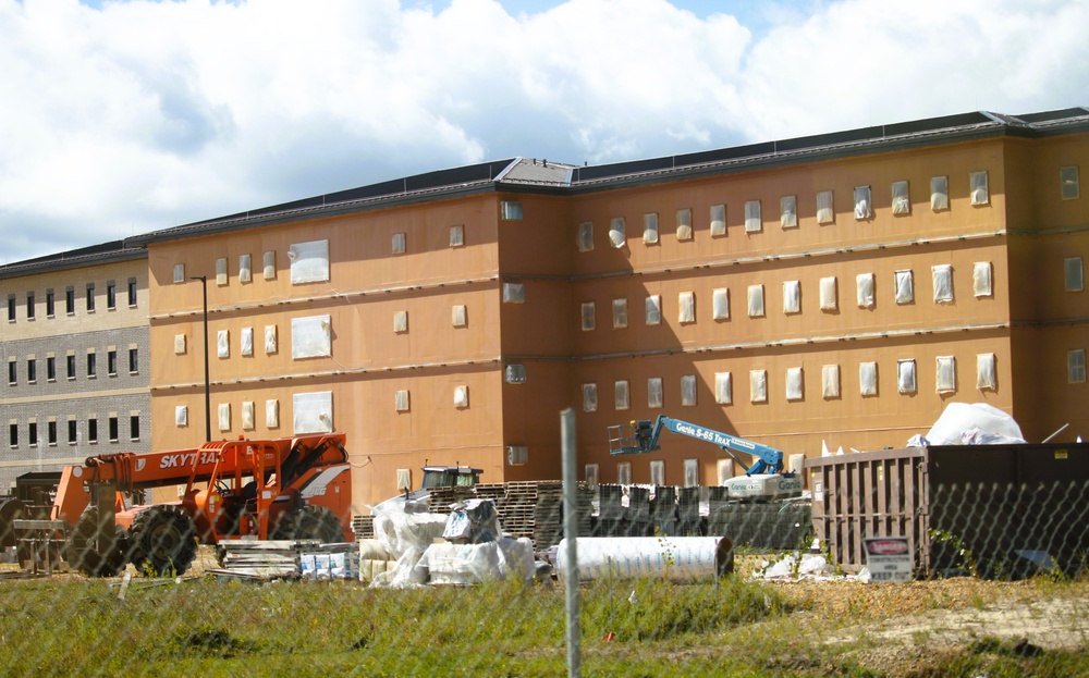Fort McCoy’s East Barracks Project nearly 70 percent complete; work slightly ahead of schedule