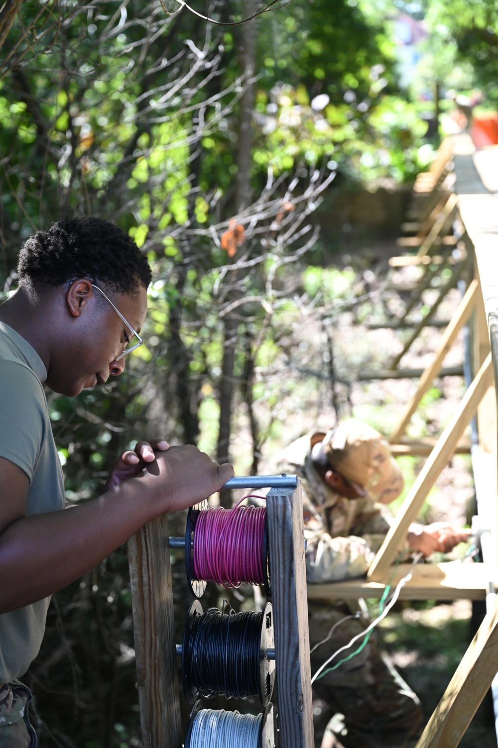 908th CES completes renovation of Havens’ Bridge