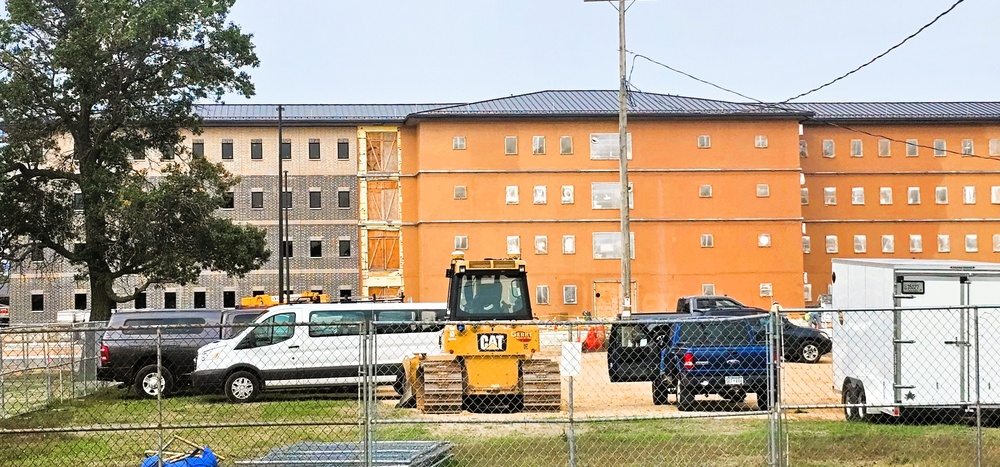 Fort McCoy’s East Barracks Project nearly 70 percent complete; work slightly ahead of schedule