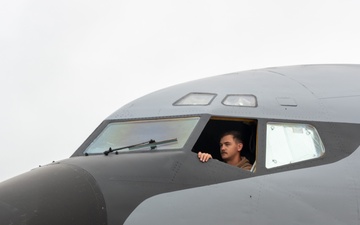 Misty morning tankers