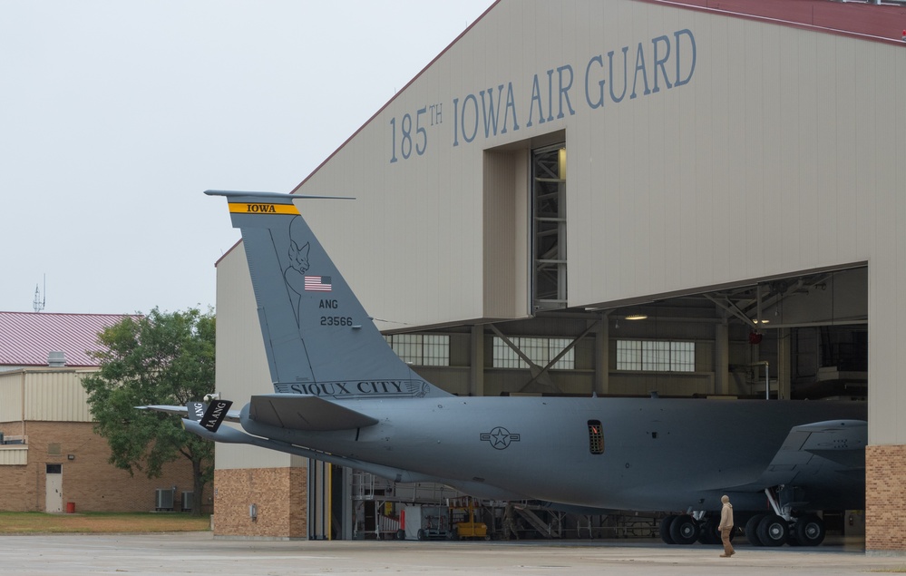 Misty morning tankers