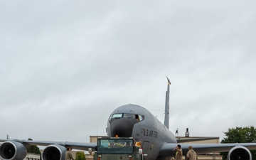 Misty morning tankers