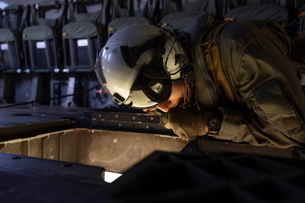 U.S. Marines with 2nd MAW and 2nd MLG conduct HST operations during UNITAS 2025