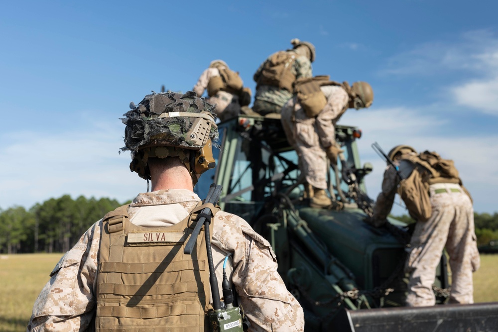 U.S. Marines with 2nd MAW and 2nd MLG conduct HST operations during UNITAS 2025