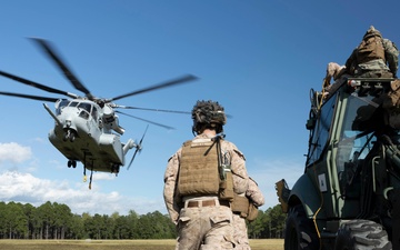 U.S. Marines with 2nd MAW and 2nd MLG conduct HST operations during UNITAS 2025