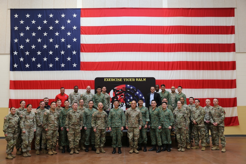 Washington Army National Guard and Singapore Army Forces prepare for Tiger Balm 2026