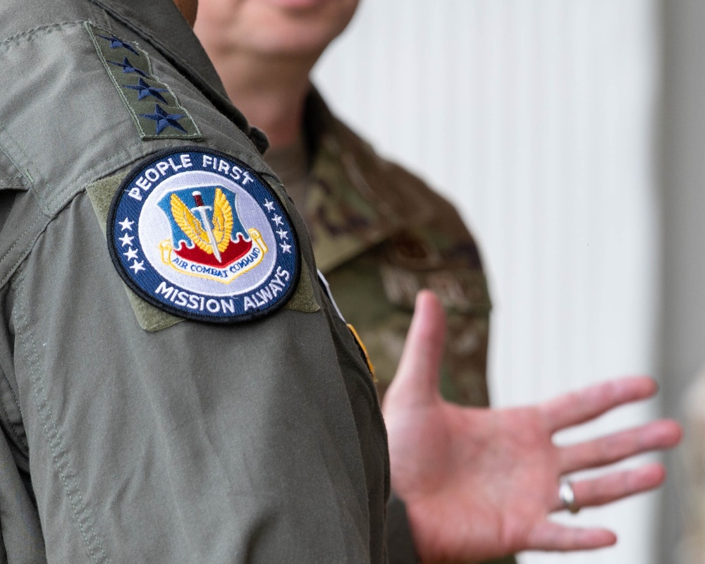 ACC Commander Visits Seymour Johnson Air Force Base