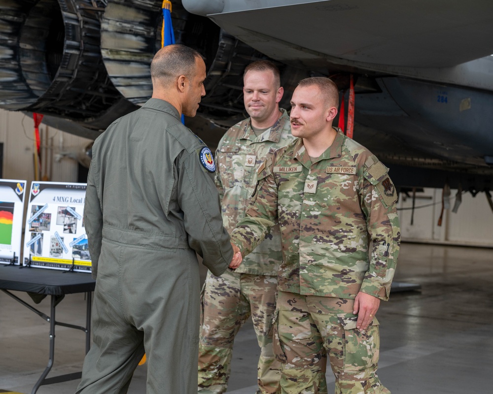 ACC Commander Visits Seymour Johnson Air Force Base