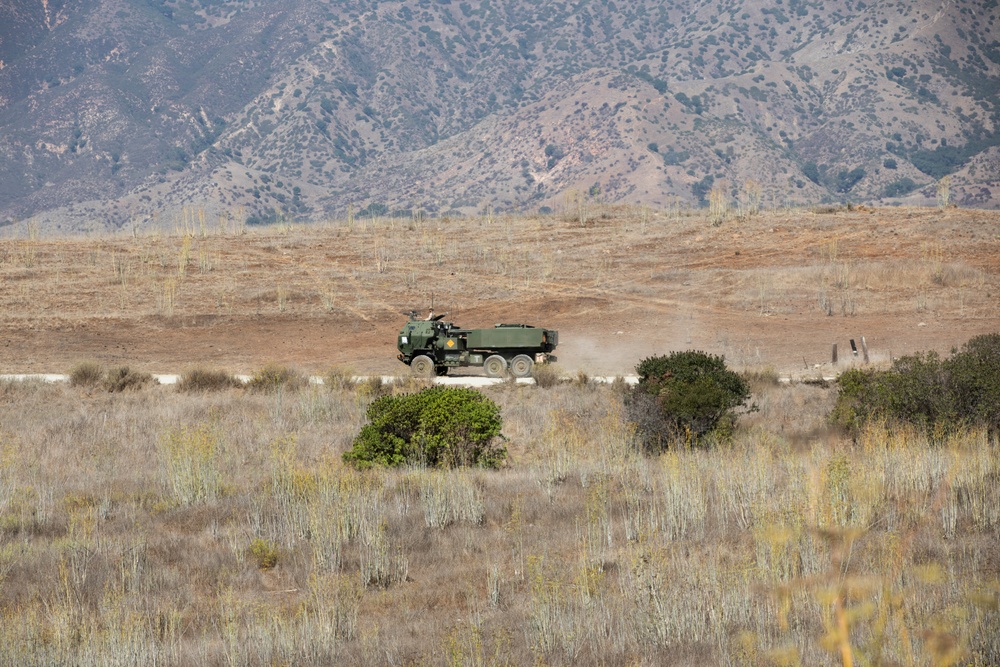1st Bn., 11th Marines conduct HIMARS fire mission during Cobra Fury 25.2