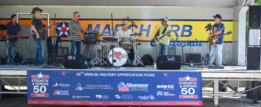 Celebrating 50 Years: March ARB's Military Appreciation Picnic Unites Community and Service Members