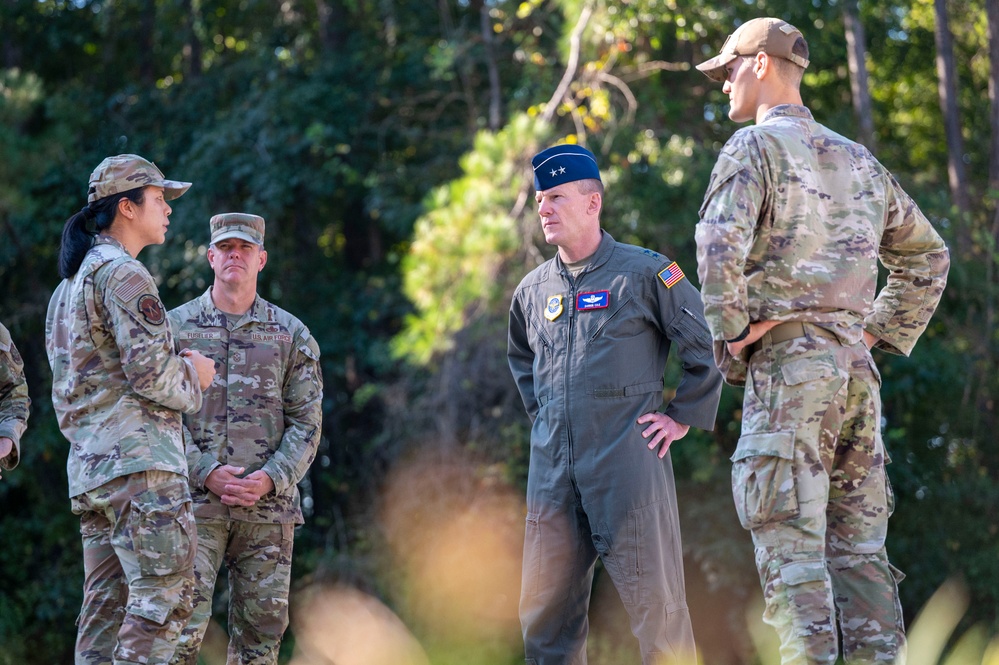 21st AF, USAFEC command team observe Team Charleston mission capabilities