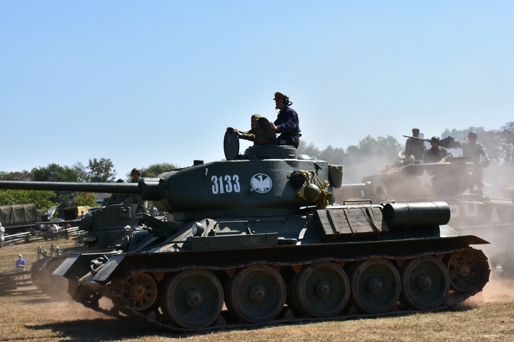 WWII Tank Takes the Field at Carlisle Army Expo ’25