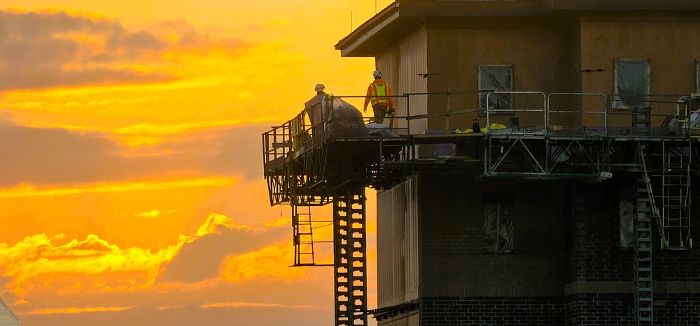 Fort McCoy’s East Barracks Project nearly 70 percent complete; work slightly ahead of schedule