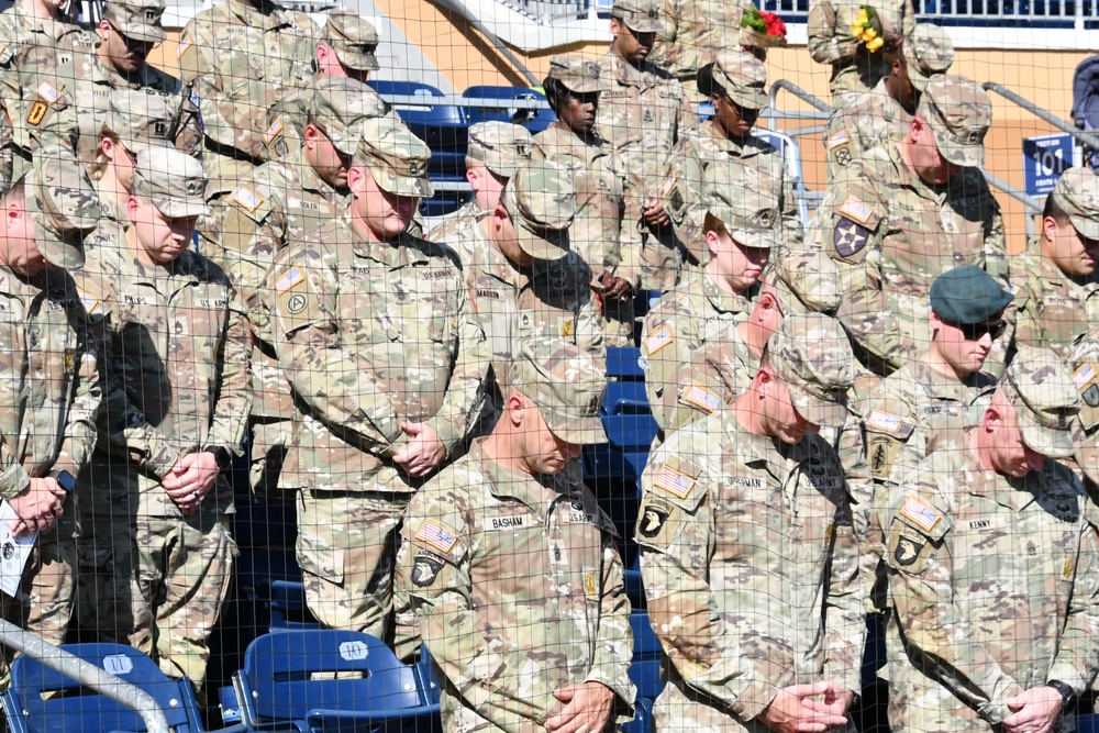 U.S. Army Raleigh Recruiting Battalion Holds Change of Responsibility Ceremony at Durham Bulls Stadium
