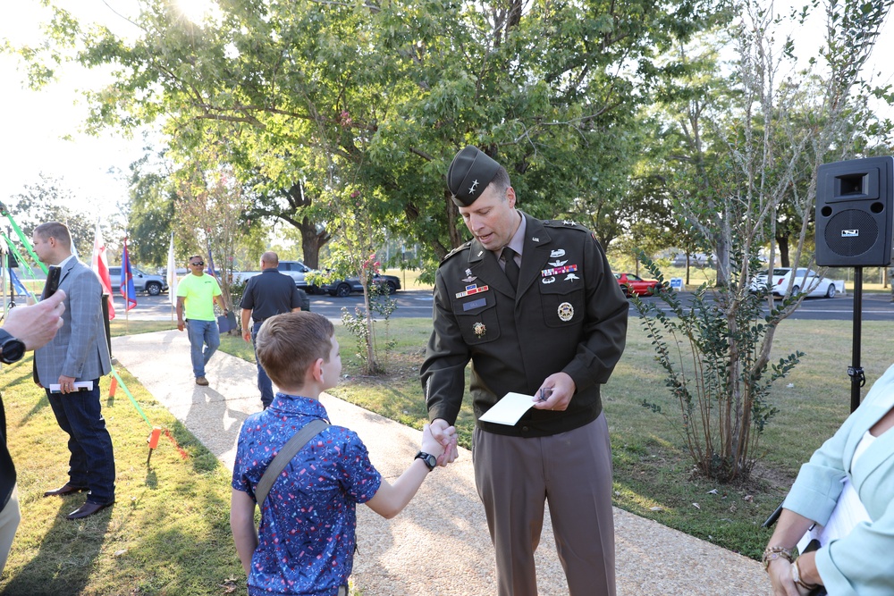 Cole Welsch at Fort Rucker POW/MIA