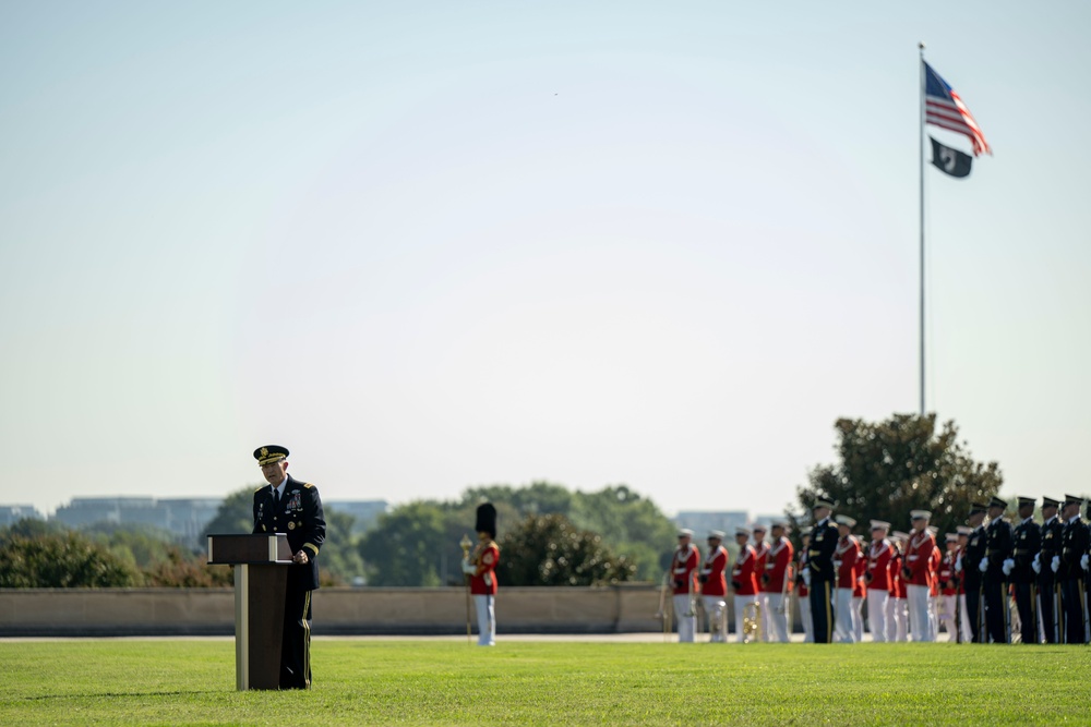 SW Attends POW/MIA Ceremony