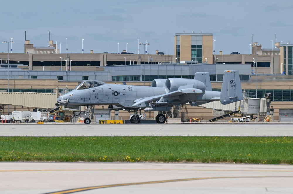 A-10s Visit Truax Field