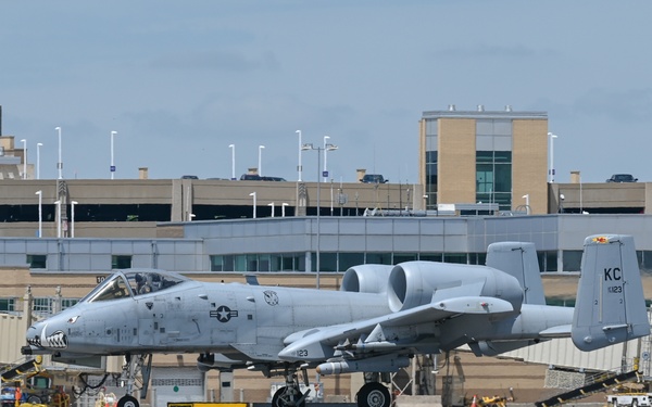 A-10s Visit Truax Field