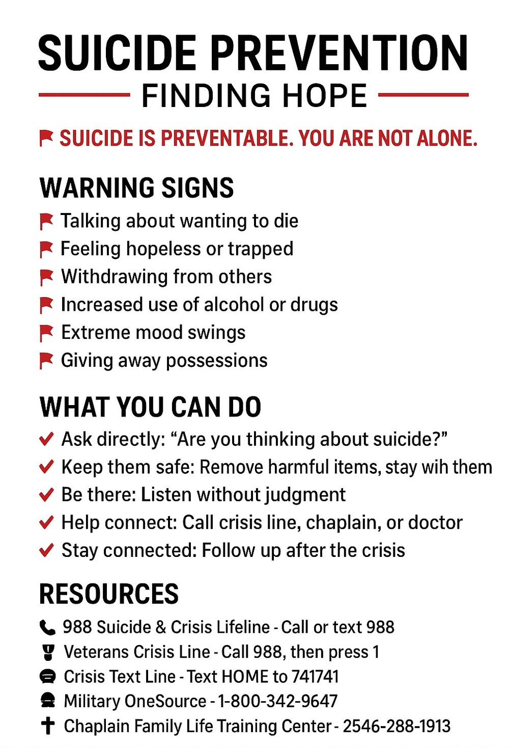 Finding Hope: Raising Awareness on Suicide Prevention