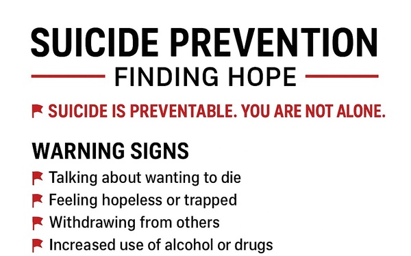 Finding Hope: Raising Awareness on Suicide Prevention